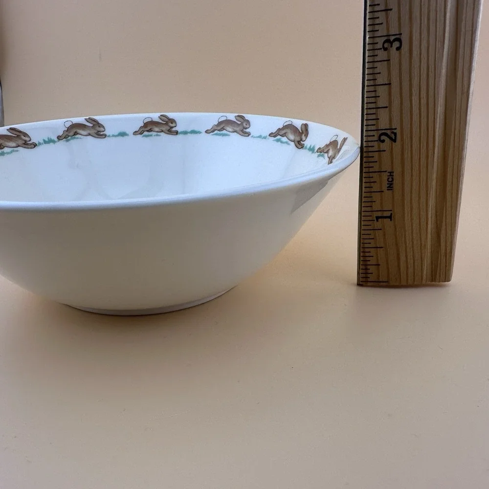 Royal Doulton Bunnykins English Fine Bone China Replacement Bowl Tickets EUC